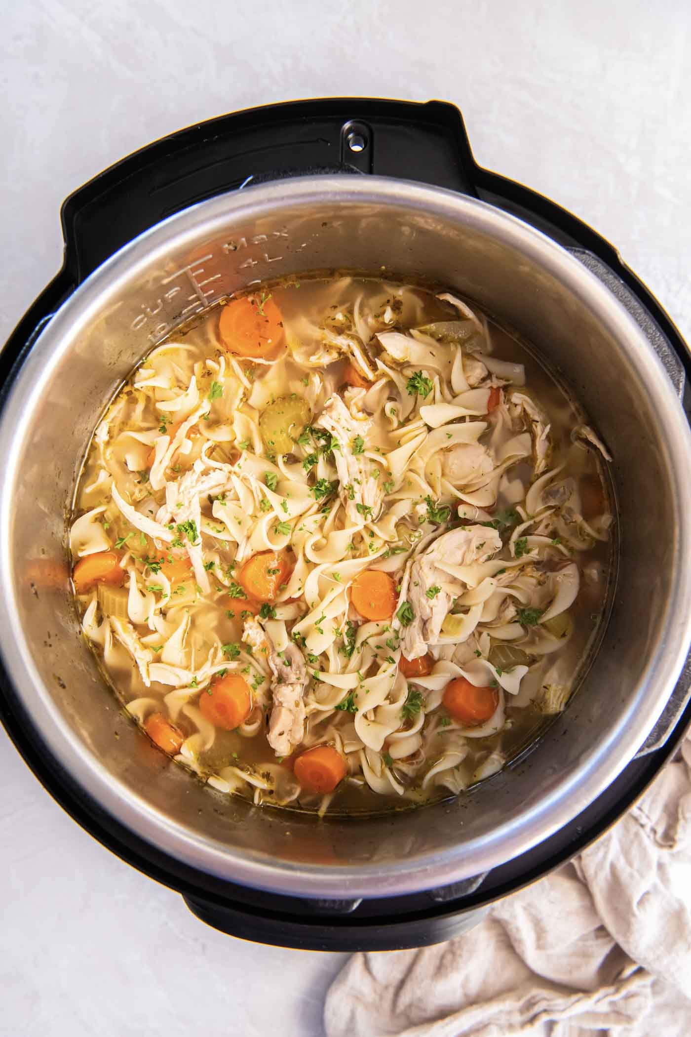 Easy Instant Pot Chicken Noodle Soup: Max Flavor, Minimal Effort