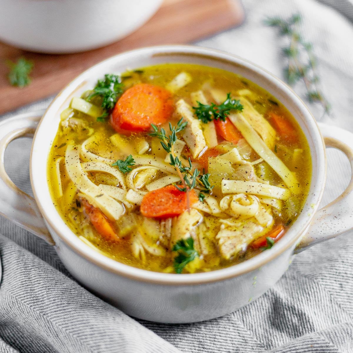 Healthy Instant Pot Chicken Noodle Soup: Quick & Gluten-Free